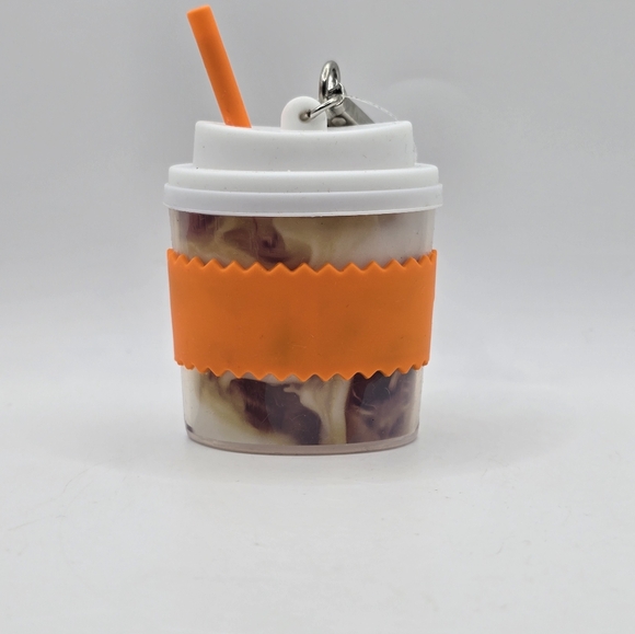 NWT Bath & Body Works Jack O' Lantern Coffee Pocket Sanitizer Holder Halloween - Picture 3 of 7